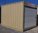 12ft Container with Rollup Door